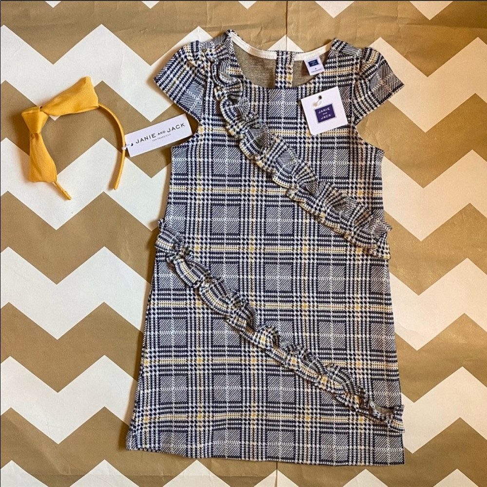 Janie and Jack dress and headband